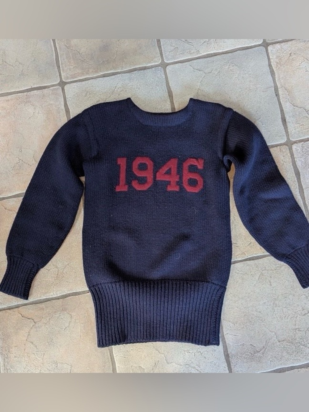 Vintage University of Pennsylvania Wool Letter Sweater by Pearson